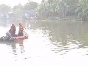 Seorang Kakek Tenggelam Saat Buang Air di Sungai Joyoboyo Surabaya