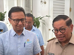 Temui Pramono, Menkes Minta DKI Dukung Layanan Kapal Kesehatan di Pulau Seribu
