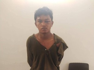 Tampang Babak Belur Pria yang Tikam Imam Masjid di Morowali Utara