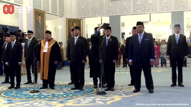 Prabowo Lantik 8 Dubes Baru di Istana, Ada Dubes AS Indroyono Soesilo