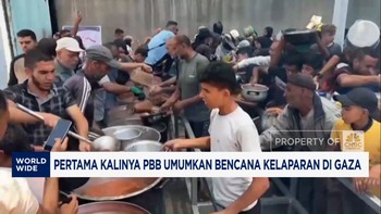 Video: Pertama Kalinya PBB Umumkan Bencana Kelaparan di Gaza