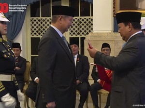 Hashim Djojohadikusumo Dapat Bintang Mahaputera dari Prabowo