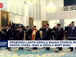 Video: Prabowo Lantik Bos Badan Industri Mineral & Otorita Pantura