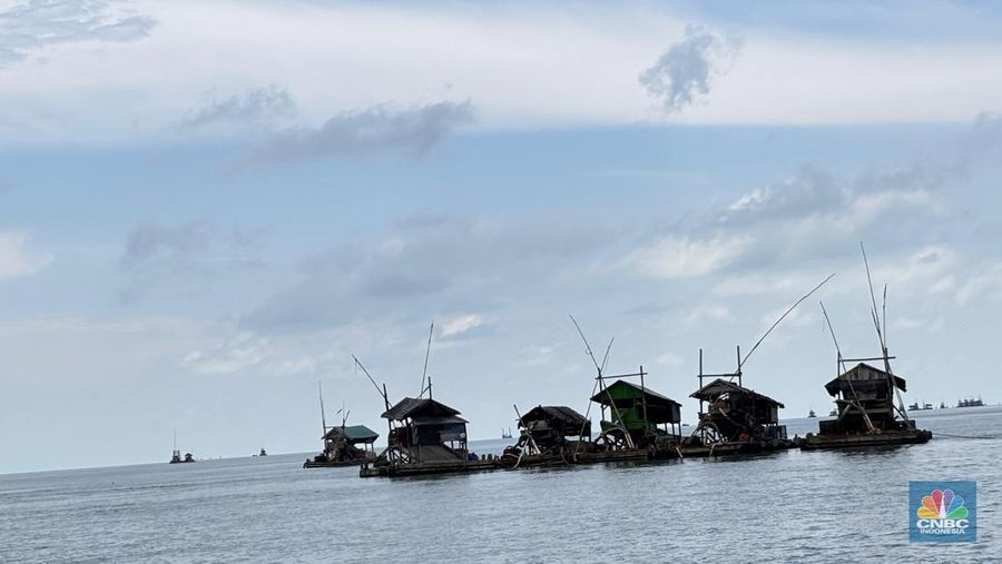Praktik pertambangan ilegal di IUP milik PT Timah, Bangka Belitung. CNBC Indonesia/Firda Dwi Muliawati