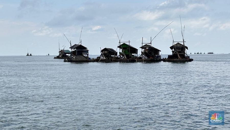 Praktik pertambangan ilegal di IUP milik PT Timah, Bangka Belitung. CNBC Indonesia/Firda Dwi Muliawati