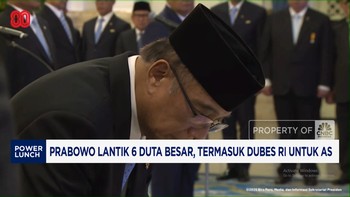 Video: Prabowo Lantik 6 Duta Besar, Termasuk Dubes RI Untuk AS