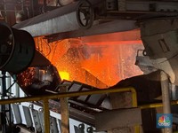 Proses pengolahan timah di PT Timah. (CNBC Indonesia/Firda Dwi Muliawati)