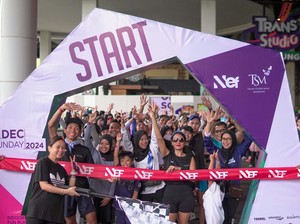 Run The Mall, Lomba Lari Unik di Trans Studio Mall Bandung