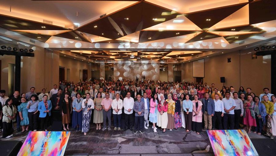 Suasana HR Convention 2025 yang digelar Human Resource Association (HRA) di Bali, 22 Agustus 2025. (Dokumentasi Human Resource Association)