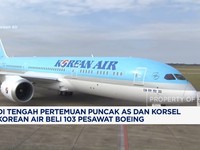 Video: Presiden Korsel Temui Trump, Korean Air Beli 103 Pesawat Boeing