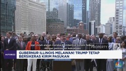 Video: Gubernur Illinois Melawan! Trump Bersikeras Kirim Pasukan