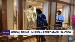 Video: Heboh! Trump Umumkan Pemecatan Lisa Cook