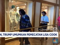 Video: Heboh! Trump Umumkan Pemecatan Lisa Cook