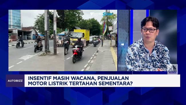 Video: Insentif Motor Listrik Masih Wacana, Penjualan Turun hingga 50%