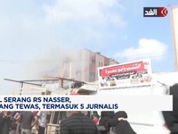 Video: Israel Serang RS Nasser Gaza, 20 Tewas, Termasuk 5 Jurnalis