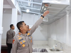 Dapur SPPG Polres Inhil Hampir Rampung, Siap Dukung Program MBG