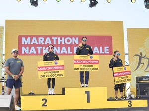 Robi & Odekta Bawa Indonesia Juara Nasional di Maybank Marathon 2025