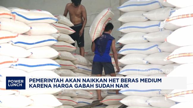 Video: Harga Gabah Naik, Pemerintah Bakal Naikkan HET Beras Medium