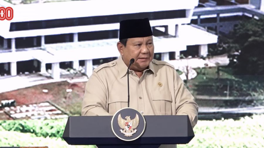 Peresmian Gedung Layanan Terpadu dan Institut Neurosains Nasional RS PON Mahar Mardjono. (Tangkapan Layar Youtube)