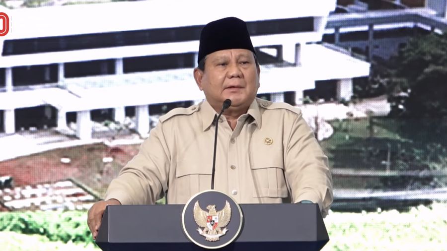 Peresmian Gedung Layanan Terpadu dan Institut Neurosains Nasional RS PON Mahar Mardjono. (Tangkapan Layar Youtube)