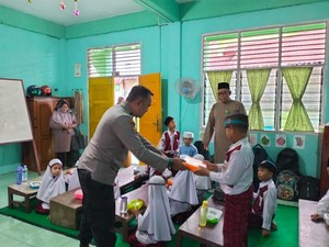 Polres Siak Distribusikan Makan Bergizi ke 6.804 Pelajar hingga Bumil