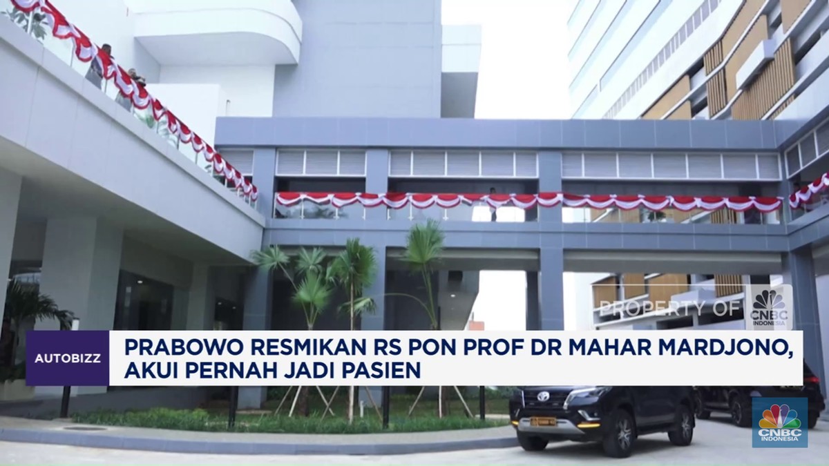 Video: Prabowo Resmikan Gedung Baru RS PON, Akui Pernah Jadi Pasien