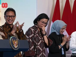 Momen Prabowo Ucapkan Selamat Ultah ke-36 Bikin Sri Mulyani Tersipu