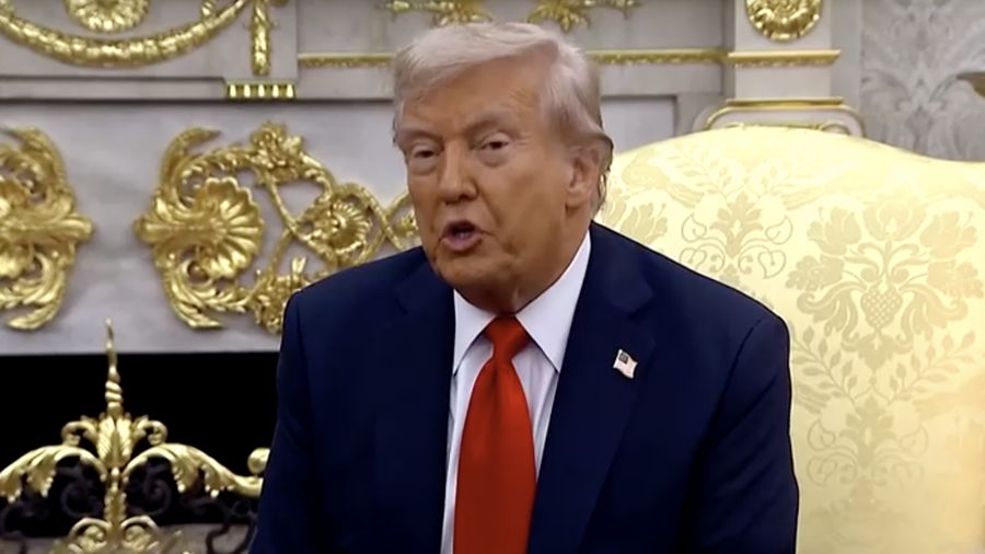 Presiden AS Donald Trump dan Presiden Korea Selatan Lee Jae Myung. (Tangkapoan Layar Video/Reuters)
