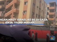Video: Serangan Maut Israel ke RS di Gaza Bikin Trump Marah