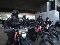 Dijaga Brimob, Potret Pos Polisi Slipi Dibakar Massa Demo 25 Agustus