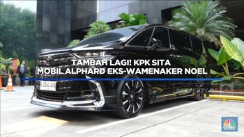 Video: Tambah Lagi! KPK Sita Mobil Alphard Eks-Wamenaker Noel