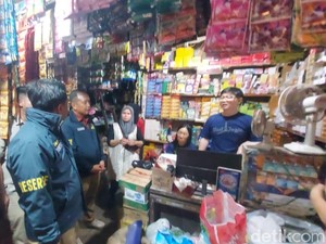 Sidak Pasar Tradisional, Polda Sumsel Temukan Suplai Beras SPHP Terhenti