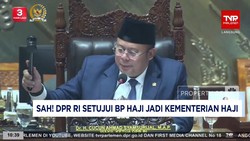 Video: Tok! DPR Sahkan RUU Haji Jadi UU, BP Haji Jadi Kementerian