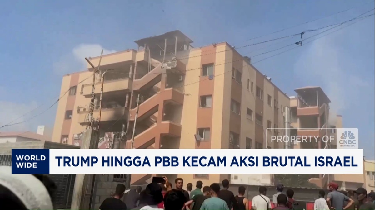 Video: Trump Hingga PBB Kecam Aksi Brutal Israel Yang Serang RS Nasser