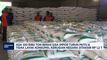 Video: 100 Ribu Ton Beras Sisa Impor Turun Mutu &  Tak Layak Konsumsi