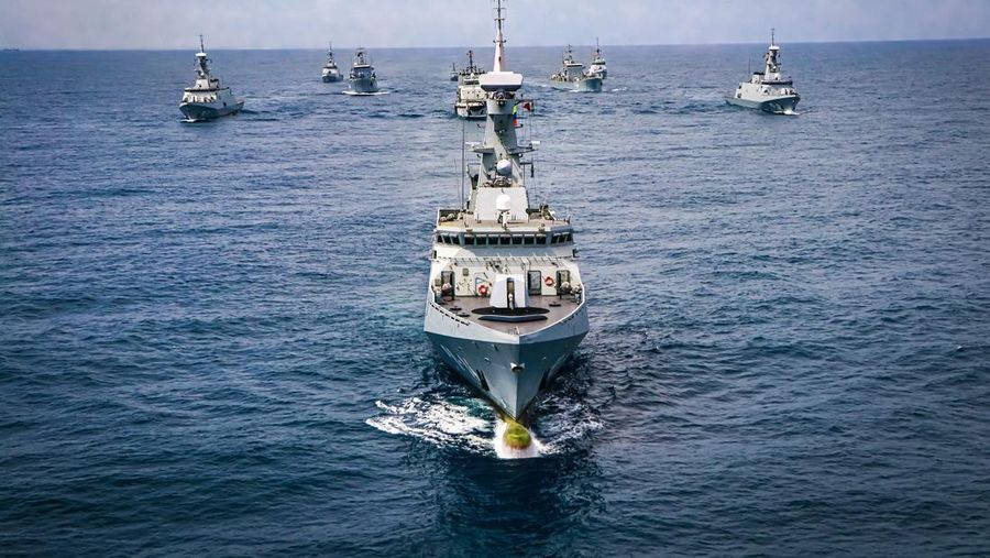 Kapal Perang Venezuela. (Facebook/Armada Bolivariana)