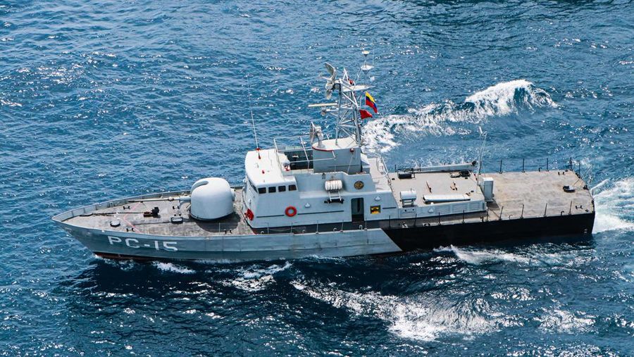 Kapal Perang Venezuela. (Facebook/Armada Bolivariana)