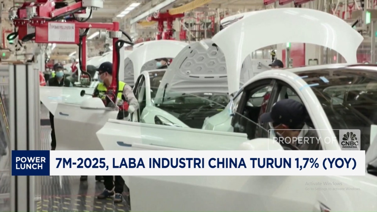 Video: Kepercayaan Bisnis Melemah, Laba Industri China Turun 1,7%