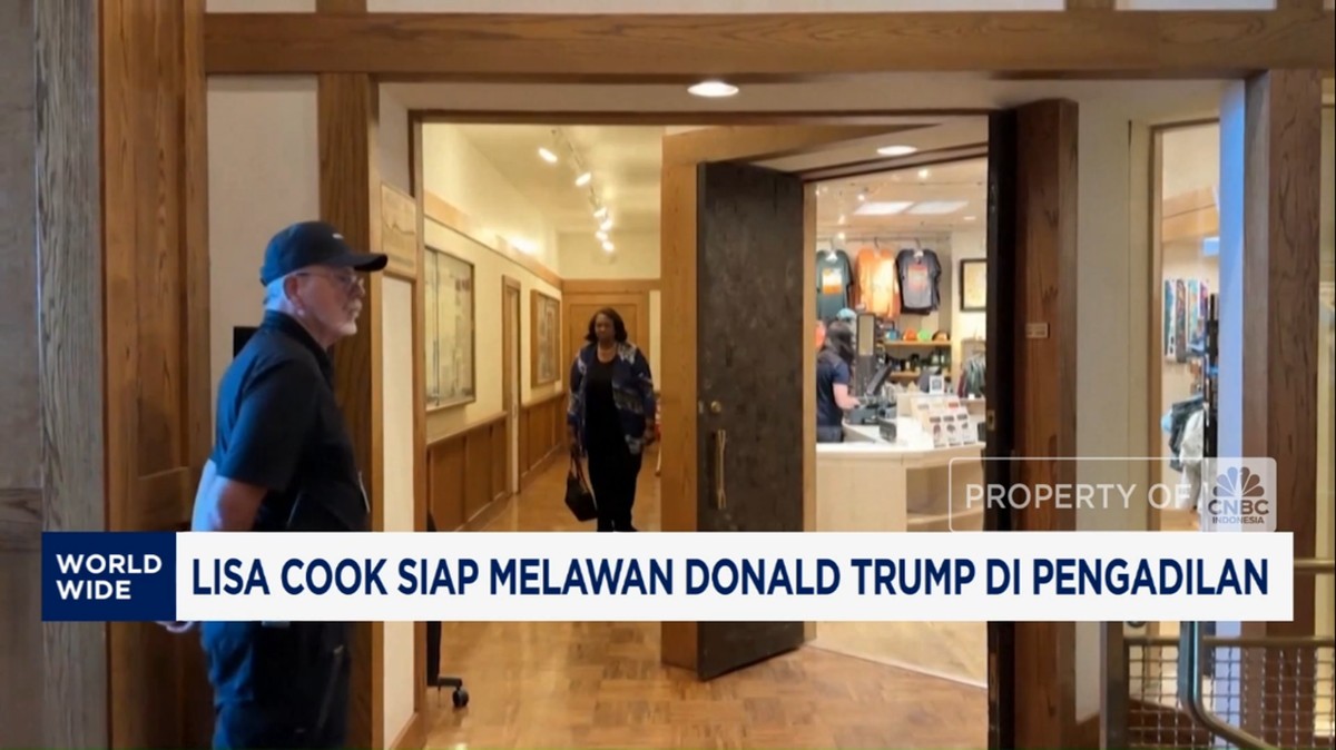 Video: Dipecat Trump, Lisa Cook Siap Melawan di Pengadilan