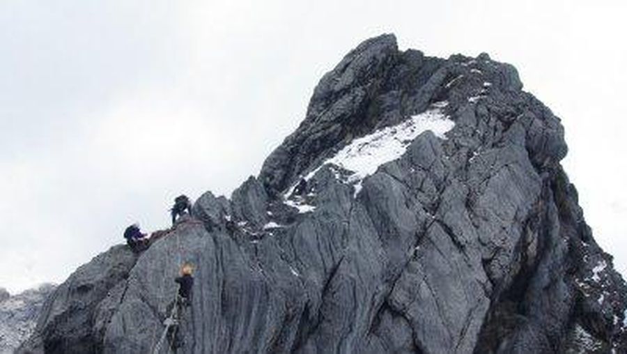 Puncak gunung Cartenz. (Dok. Pemkab Puncak Prov Papua Tengah)