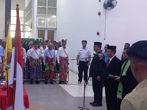 Mateldius Sanam Jabat Sekda Kupang Setelah 2 Tahun Kosong