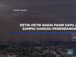 Video: Detik-detik Badai Pasir Sapu AS, Sampai Ganggu Penerbangan