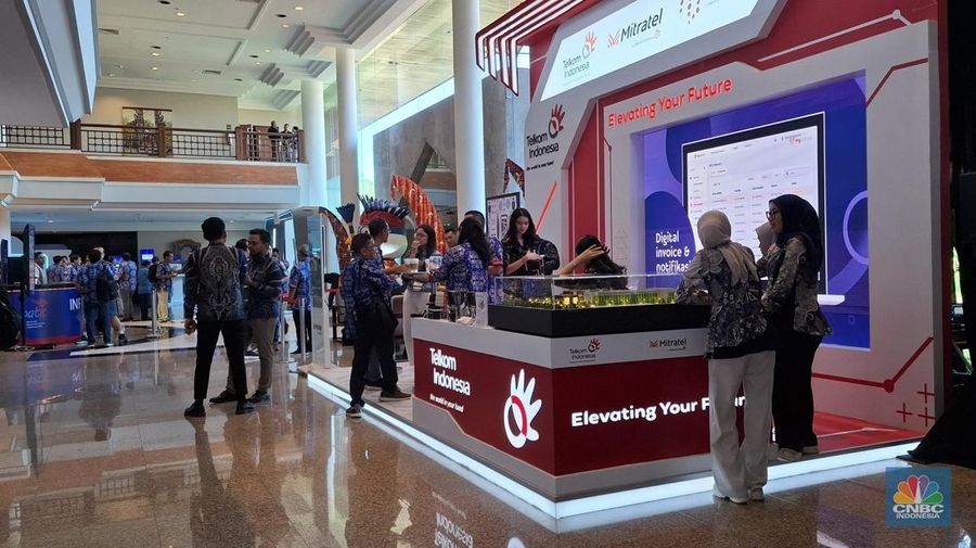 Booth Telkom di Batic 2025
