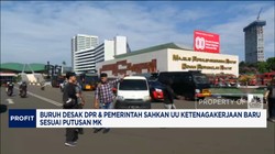 Video: 10 Ribu Buruh Gelar Aksi Nasional di DPR, Ini Tuntutannya!