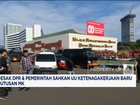 Video: 10 Ribu Buruh Gelar Aksi Nasional di DPR, Ini Tuntutannya!