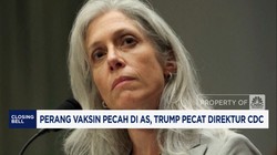 Video: Perang Vaksin Pecah di AS, Trump Pecat Direktur CDC