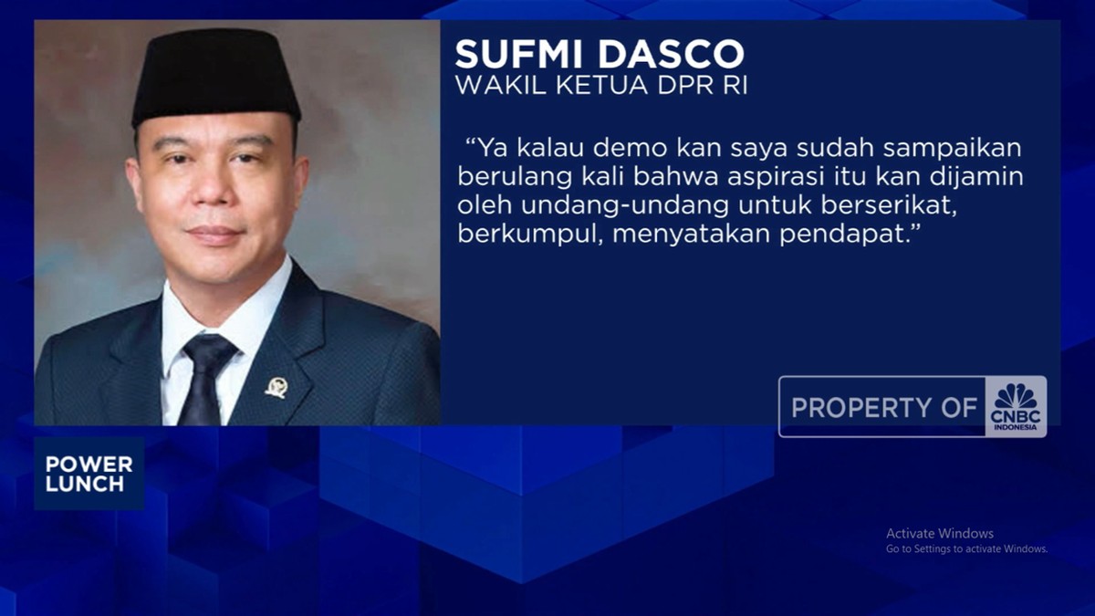Video: DPR Pastikan Unjuk Rasa Dijamin UU, Apindo Imbau Harus Kondusif