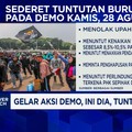 Video: Gelar Aksi Demo, Ini Daftar Tuntutan Para Buruh