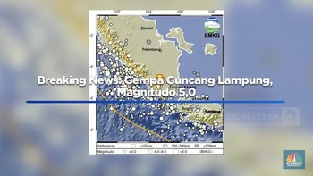 Video: Gempa Guncang Lampung, Magnitudo 5,0
