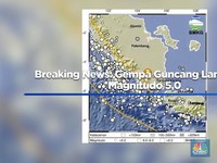 Video: Gempa Guncang Lampung, Magnitudo 5,0